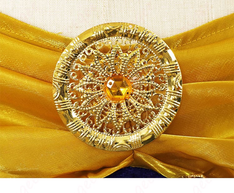 腰飾りの詳細 - ほしな歌唄 ダンサー コスプレ衣装の腰飾りのデザイン。衣装全体の美しさを引き立てるアクセサリー。