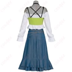 プロジェクトセカイ 白石杏 Livelyladyドレス コスプレ衣装 黒紫ガーリーで写真映え抜群 - 3枚目の画像（サムネイル）