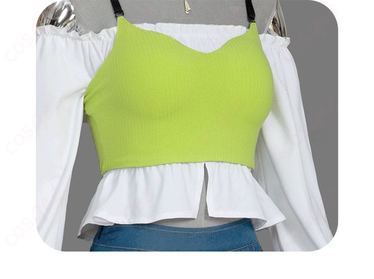 上衣のディテール - 白石杏 コスプレ衣装 Livelylady Dressの上衣デザイン