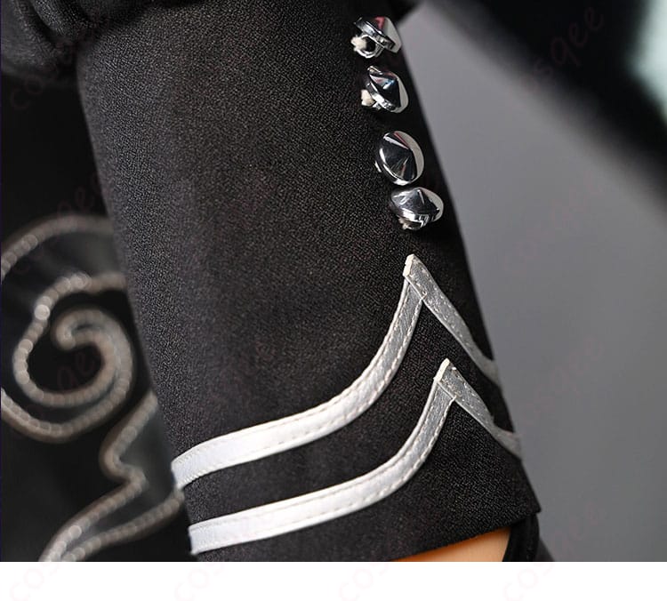 衣袖装飾のディテール - 衣装の袖部分に施された装飾の細部、正確な再現性。