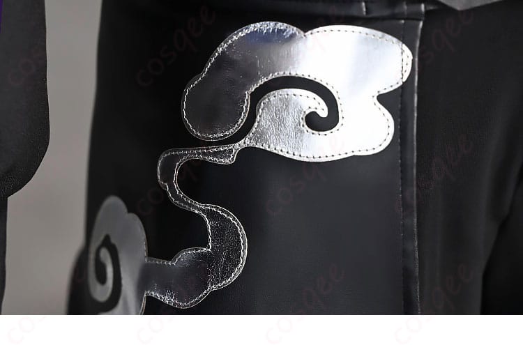 腰封のパターンディテール - 「Angel×Devil」コスプレ衣装の腰封に施されたパターン詳細、デザインにこだわり。