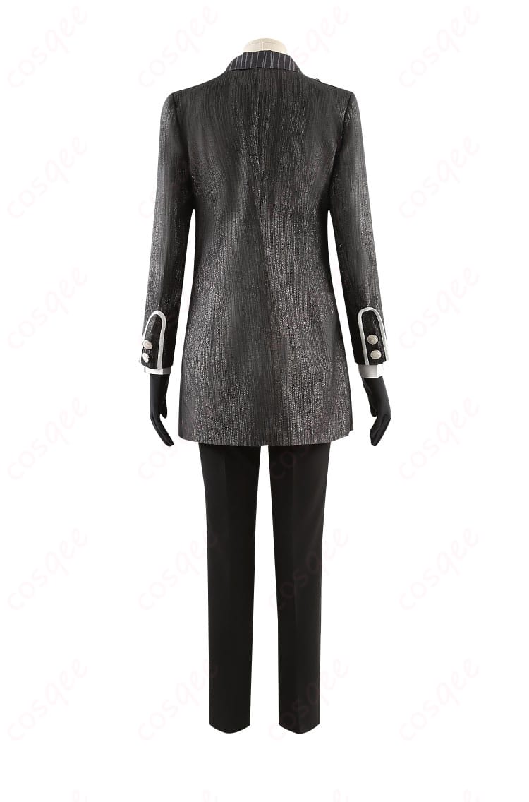 マレウス・ドラコニア コスプレ衣装「ハロウィン ナイトメア―スーツ」の背面画像。背中の美しいデザインと仕上がり。