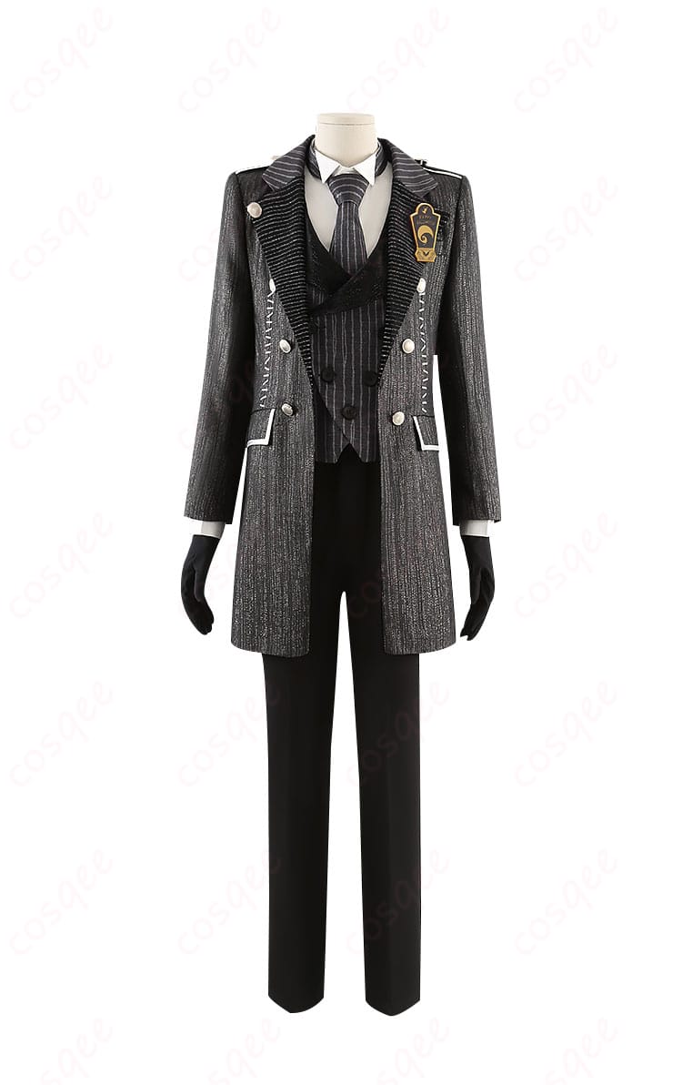 マレウス・ドラコニア コスプレ衣装「ハロウィン ナイトメア―スーツ」の正面画像。高品質な再現度とディテールを確認!