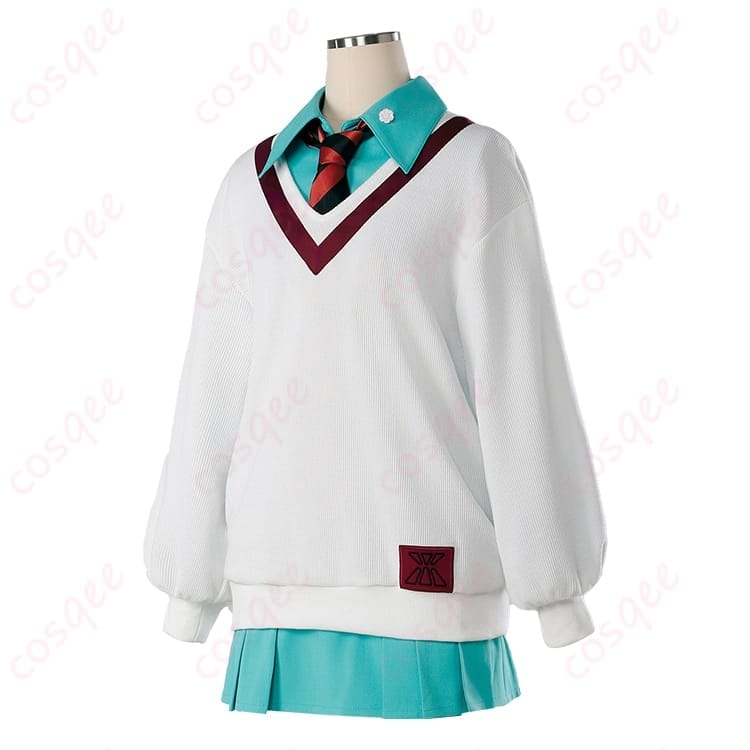 機動戦士ガンダムGQuuuuuuX アマテ・ユズリハ 制服コスプレ｜近未来ムードと刺繍が映える一着 - 2枚目の画像