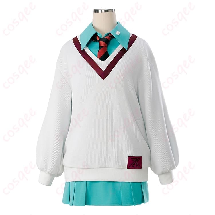 機動戦士ガンダムGQuuuuuuX アマテ・ユズリハ 制服コスプレ｜近未来ムードと刺繍が映える一着 - 1枚目の画像