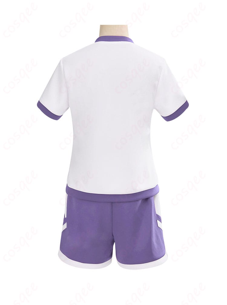 オグリキャップ コスプレ衣装の背面画像。ショートパンツとジャージのデザイン、背面の仕上げが美しい。