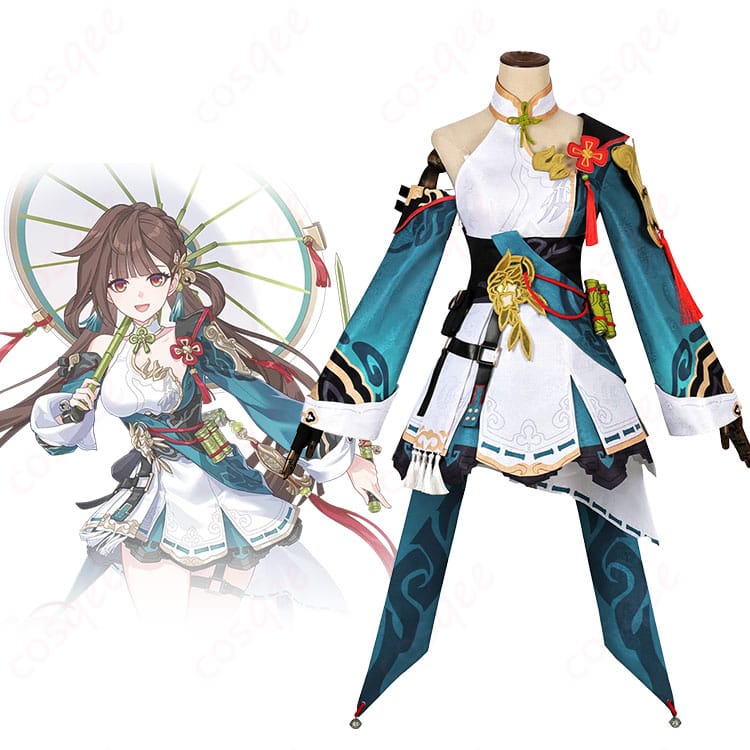 崩壊3rd 李素裳(風来義侠)のコスプレ衣装とキャラクターの再現画像。高忠実度再現で、キャラクターの魅力を引き出します。コスプレ衣装を今すぐチェック