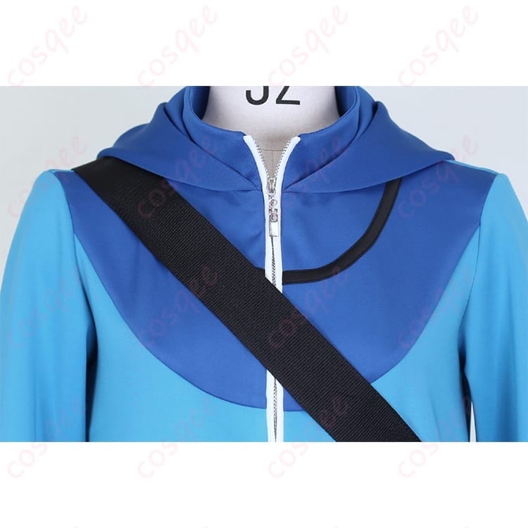 ポケットモンスター ブラック・ホワイト トウヤ コスプレ衣装 爽やか旅人スタイルで軽快に映える - 3枚目の画像