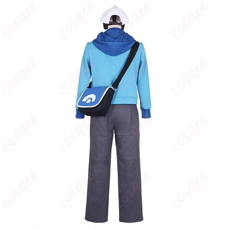 ポケットモンスター ブラック・ホワイト トウヤ コスプレ衣装 爽やか旅人スタイルで軽快に映える - 2枚目の画像