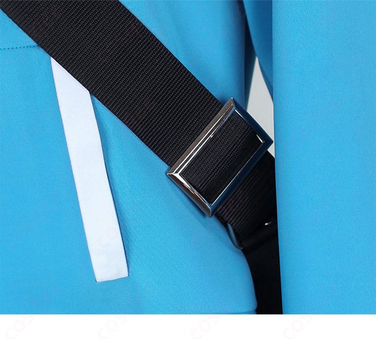 メッセンジャーバッグ肩ベルト装飾の細部 - バッグ肩ベルトの装飾のディテール