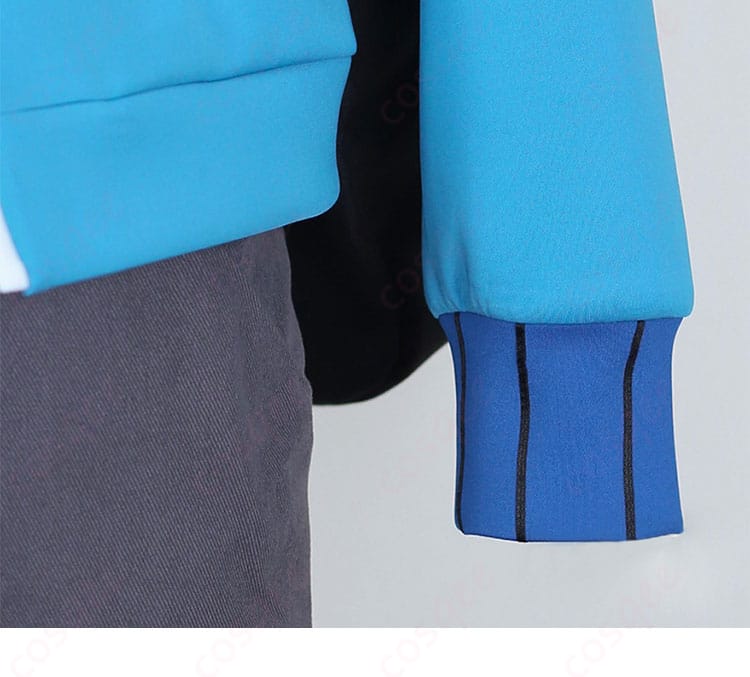 袖口装飾の細部 - トウヤ衣装の袖口装飾とデザインを拡大