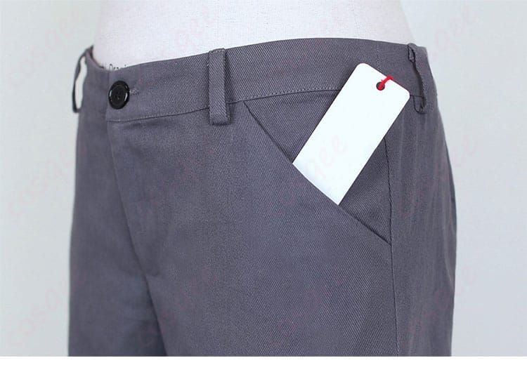 パンツポケット装飾の細部 - パンツのポケットデザインと装飾の詳細