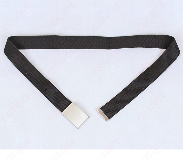 ベルト装飾の細部 - トウヤ衣装のベルト部分のデザインディテール