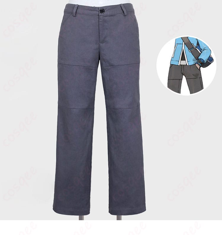 パンツ装飾の細部 - トウヤ衣装のパンツ部分のディテール