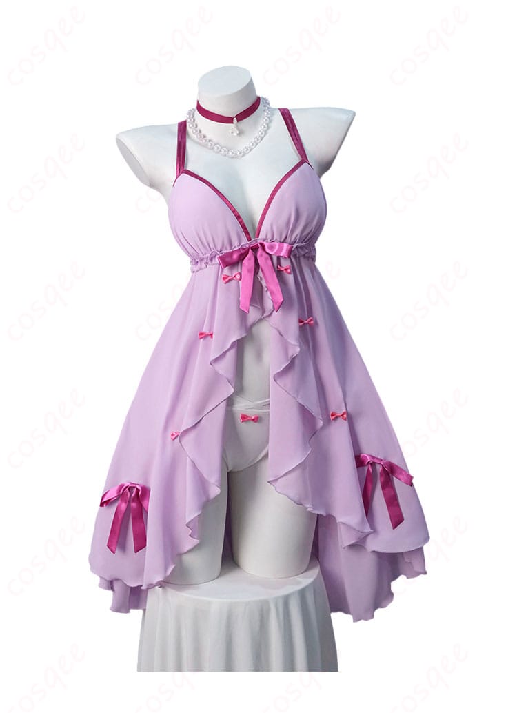 商品正面図。加藤恵のランジェリーver.コスプレ衣装の前面詳細がわかる画像。