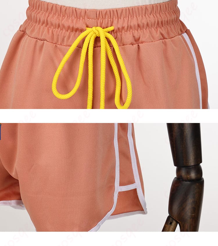 パンツの装飾ディテール。不知火舞の衣装に合わせたスタイリッシュなデザインのディテール。