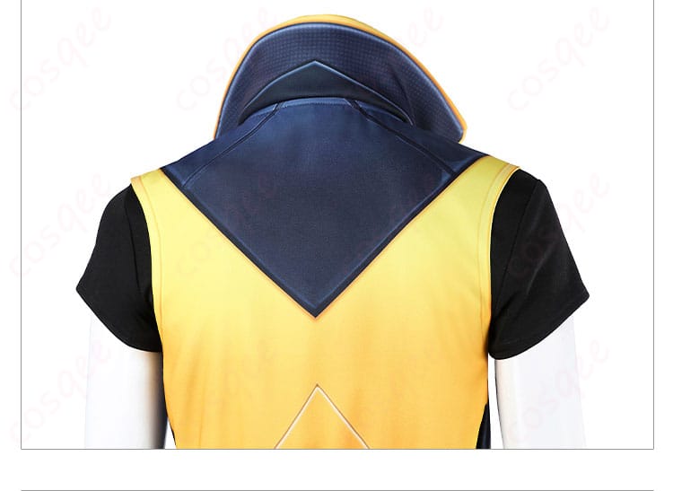 服装の背面装飾ディテール画像。ウェイレイコスプレ衣装の背面部分のディテールをチェック。