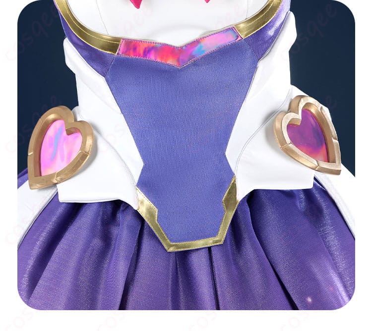 オーバーウォッチ2 キリコ コスプレ衣装のスカート裾背面装飾、細部の美しい仕上がりがわかる画像