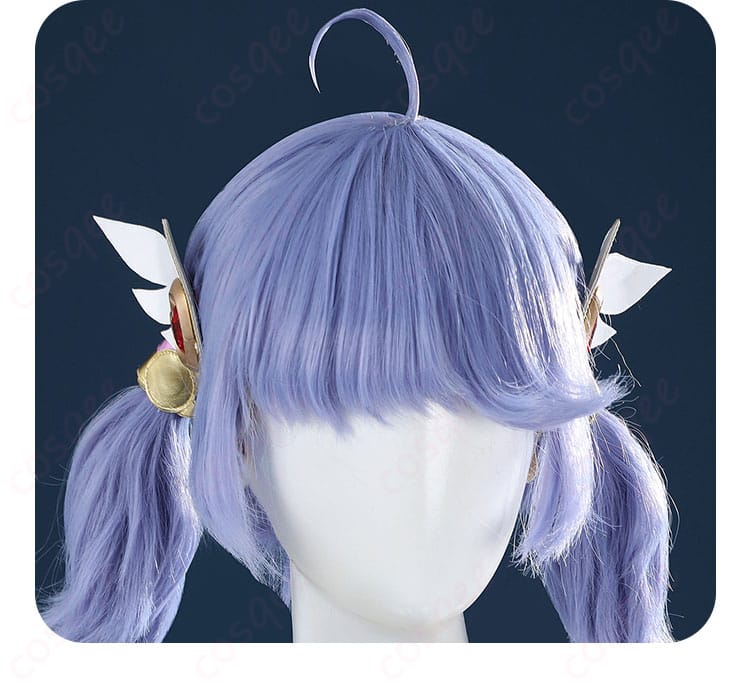 オーバーウォッチ2 キリコ コスプレ衣装の髪飾りの装飾細部、華やかなディテールが表現されています