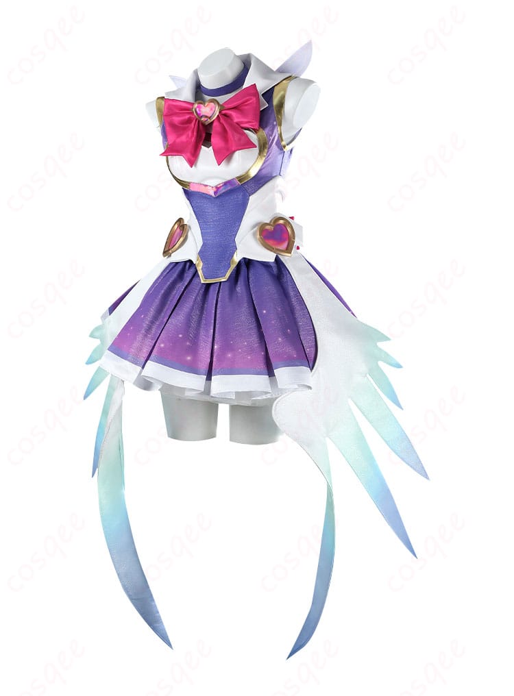 オーバーウォッチ2 キリコ コスプレ衣装の側面画像、衣装のフィット感とシルエットを確認できる画像