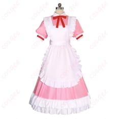 魔法少女まどか☆マギカ 鹿目まどか メイド服コスプレ 可憐ガーリーで写真映えする一着 - 1枚目の画像（サムネイル）