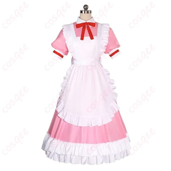 魔法少女まどか☆マギカ 鹿目まどか メイド服コスプレ 可憐ガーリーで写真映えする一着