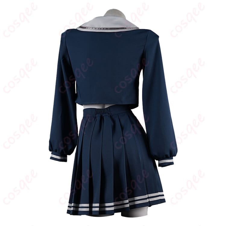 BanG Dream! It's MyGO!!!!! 若葉睦 月ノ森女子学園コスプレ 制服ネイビーで端正に決まる - 3枚目の画像