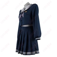 BanG Dream! It's MyGO!!!!! 若葉睦 月ノ森女子学園コスプレ 制服ネイビーで端正に決まる - 2枚目の画像（サムネイル）