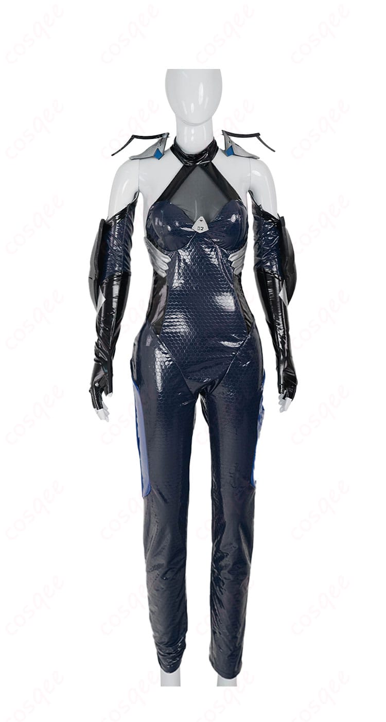 商品正面図。リトルマーメイド(セイレーン)コスプレ衣装の前面詳細がわかる画像。コスプレ衣装の美しいデザインをチェック!