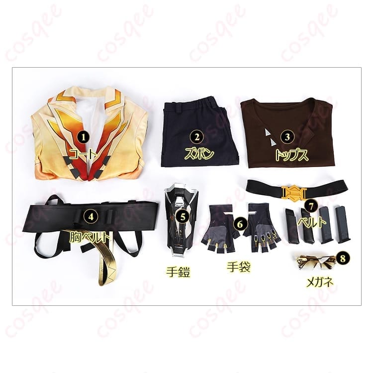 VALORANT テホの近未来ミリタリー感を纏えるコスプレ衣装 小物まで揃って写真映え - 8枚目の画像