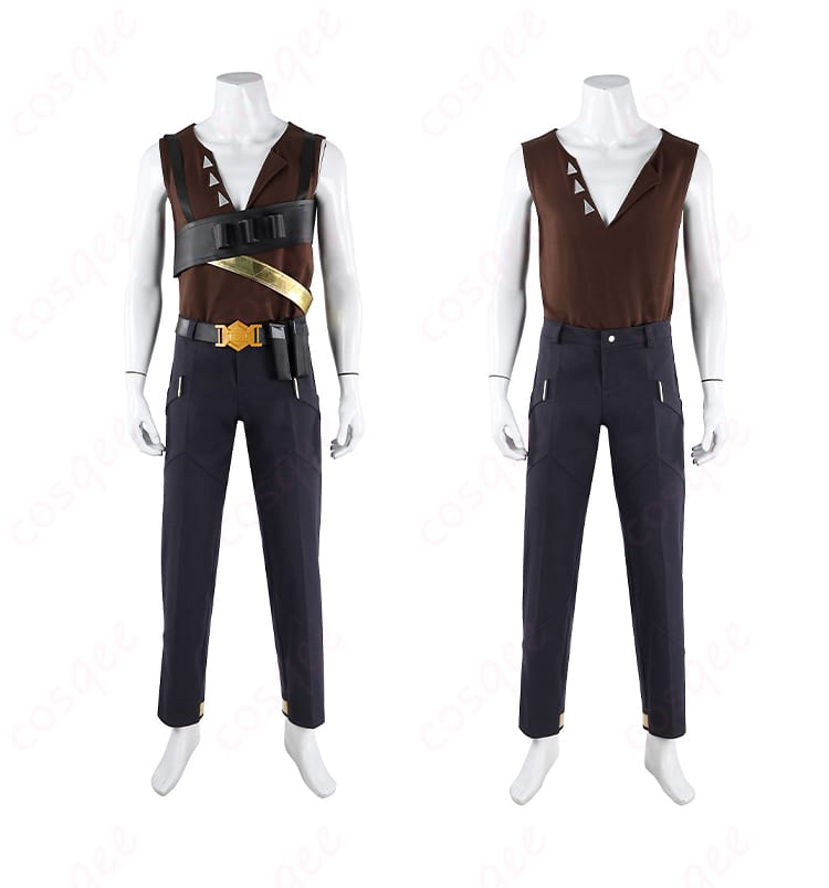 服装内搭の装飾細部。細かいデザインがしっかりと再現されており、品質が高いことがわかります。