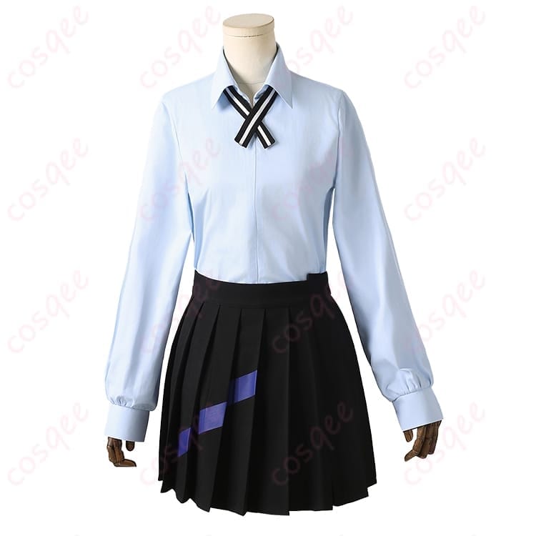 ガンダムシリーズのニャアン制服コスプレ 衿元まで端正な刺繍と綺麗なシルエット - 4枚目の画像