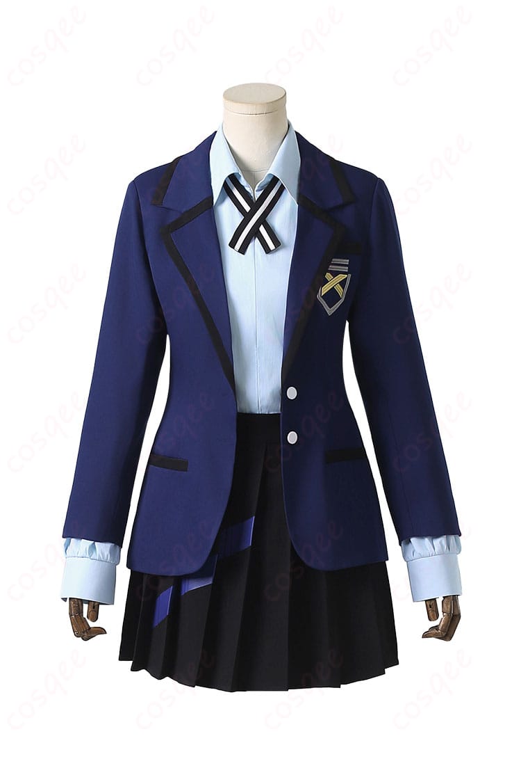 「ニャアン コスプレ衣装」の正面画像。刺繍と細部のデザインが忠実に再現されています。