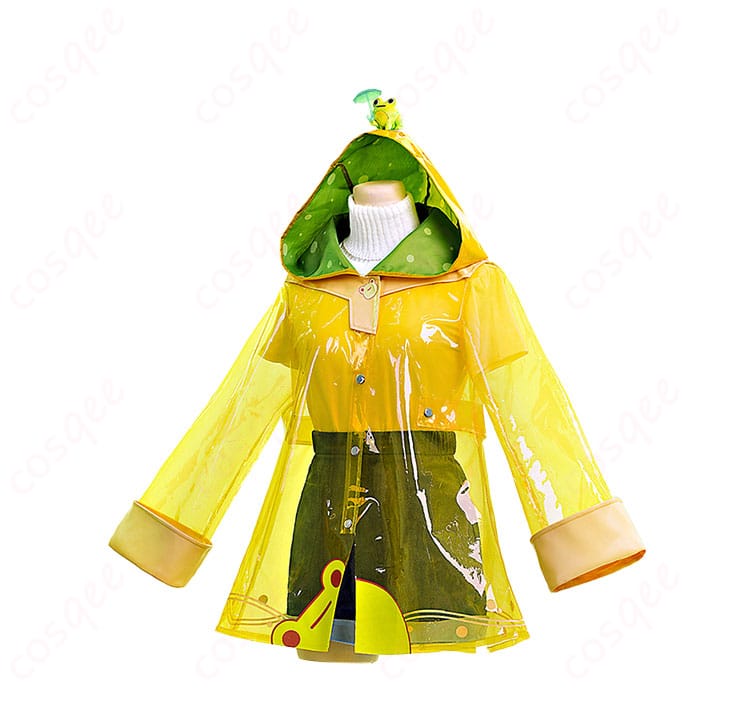 商品右側図。メイ コスプレ衣装の右側デザインとフィット感を確認できる画像。