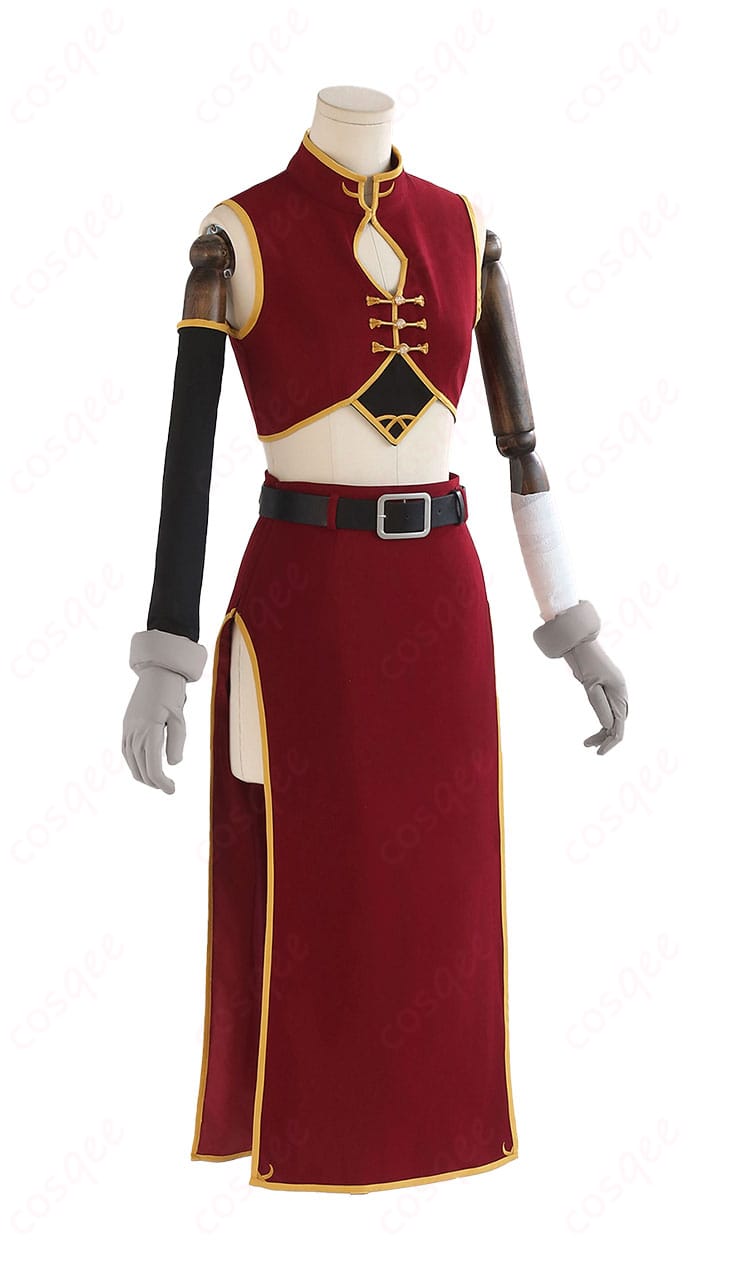 銀魂 神楽 コスプレ衣装 右側の詳細画像。衣装の全体的なデザインが確認できます。