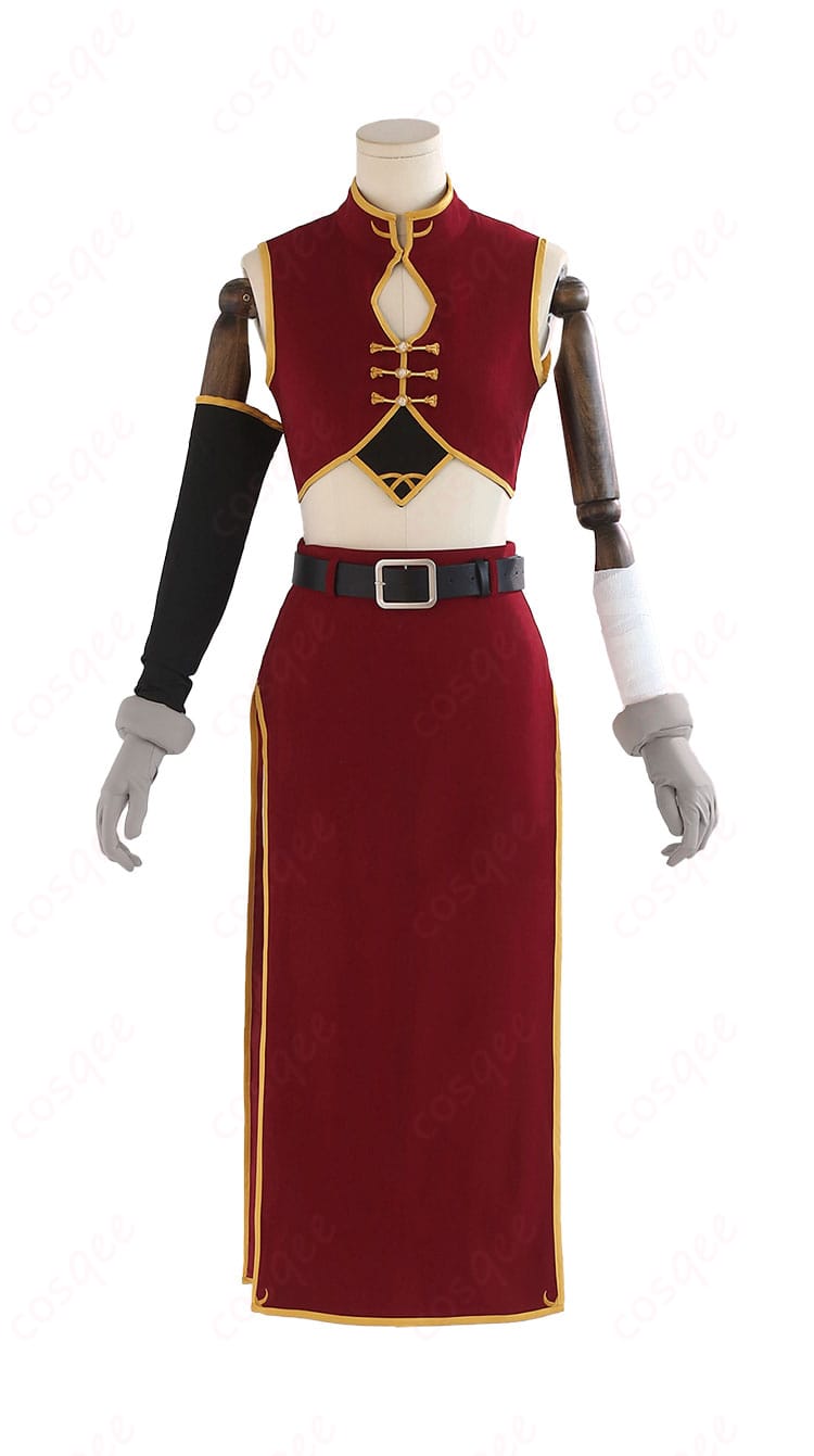 銀魂 神楽 コスプレ衣装 正面から見た全体像。