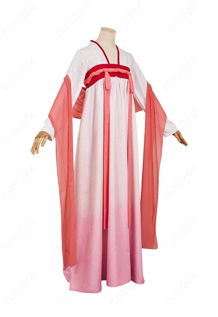 商品右側図。猫猫(マオマオ)のコスプレ衣装の右側のデザインとフィット感が確認できます。