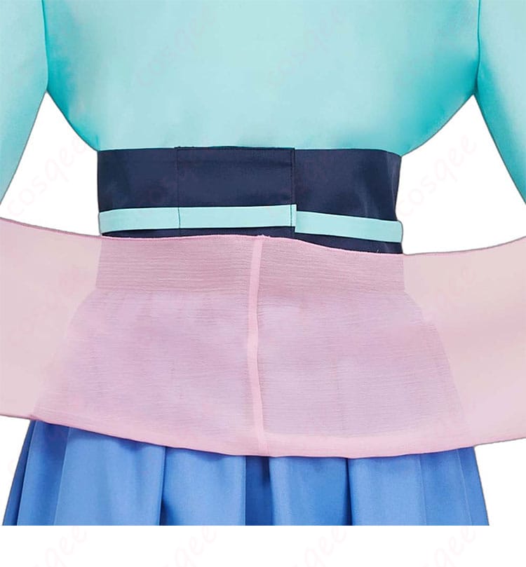 薬屋のひとりごと 猫猫(マオマオ)コスプレ衣装背面のディテール。背面のデザインと仕上がりを詳しく確認できます。