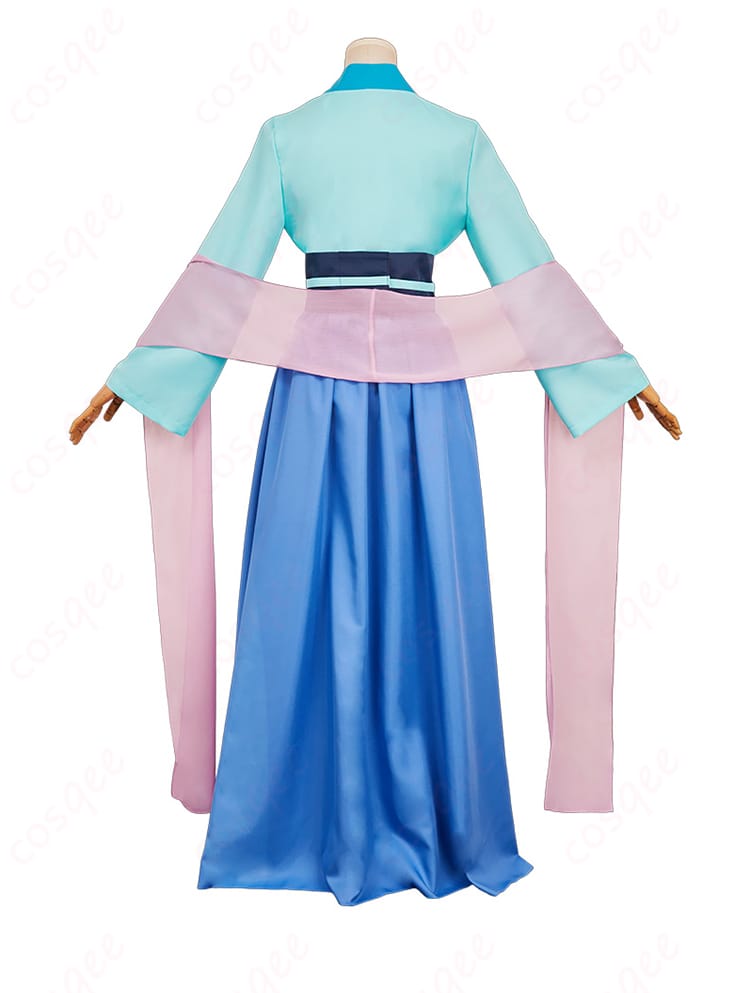 薬屋のひとりごと 猫猫(マオマオ)コスプレ衣装背面。背中のデザインと仕上げに注目!