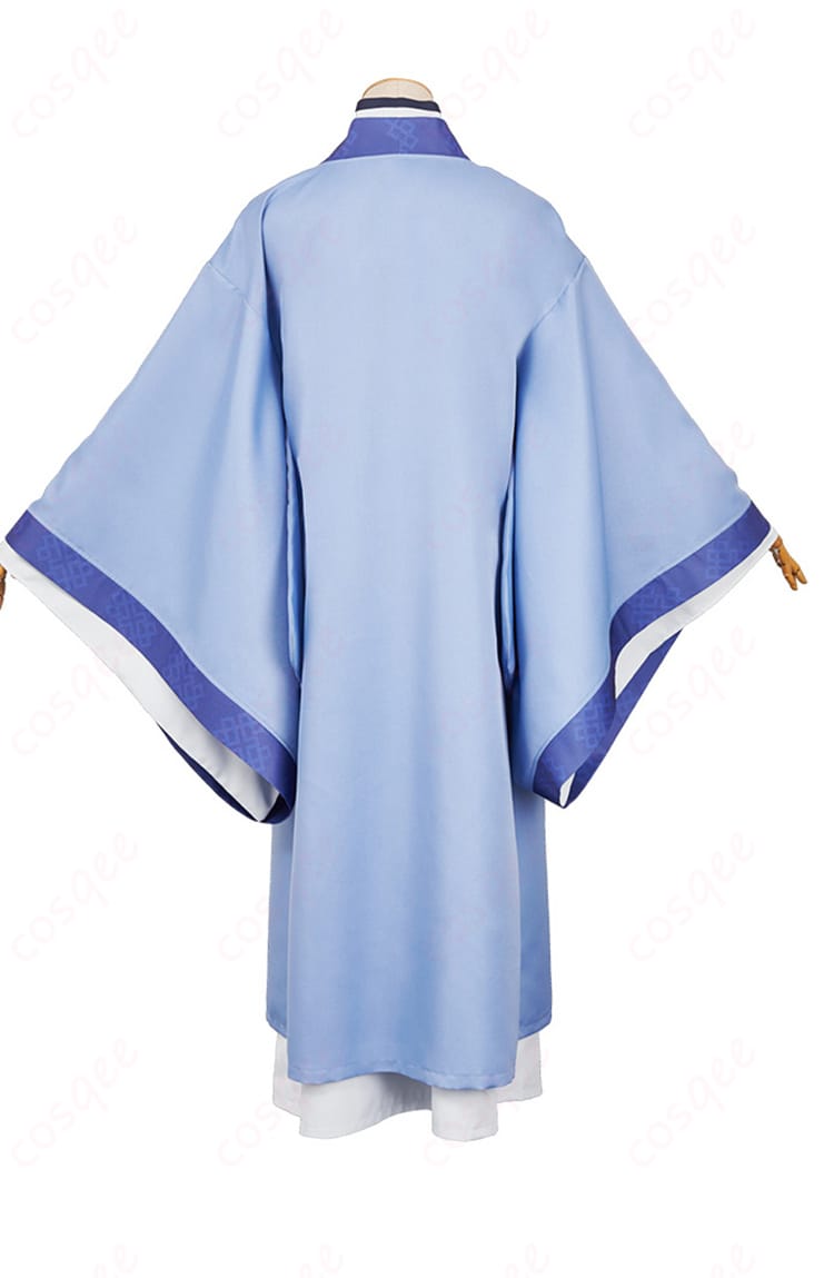 商品背面図。壬氏の狩り版コスプレ衣装の背面デザインが美しく再現されている画像。