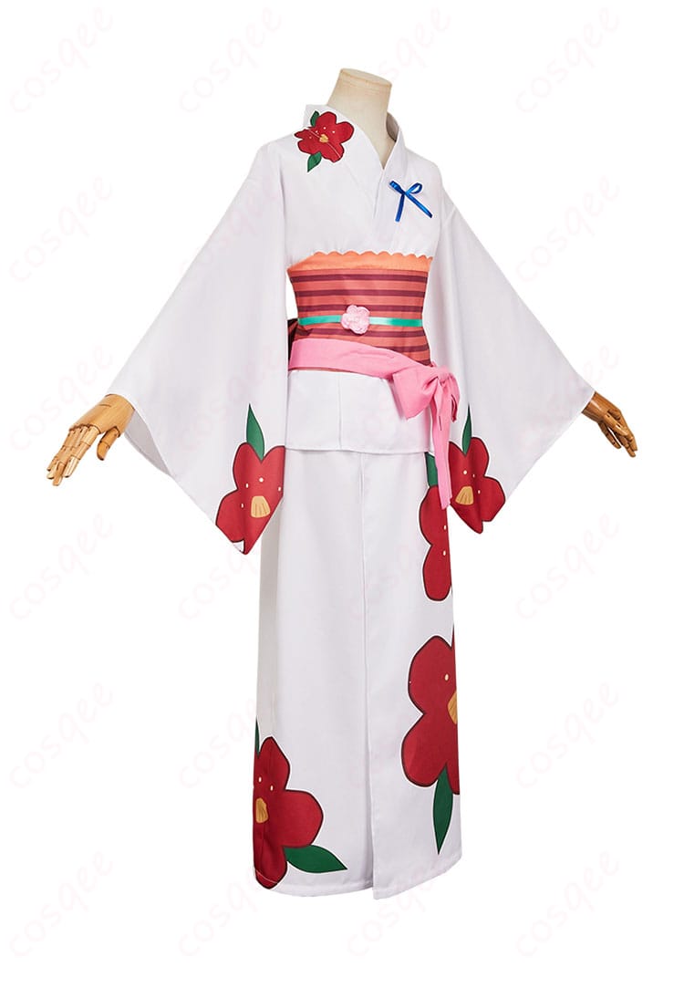 地縛少年花子くん 八尋寧々 浴衣 コスプレ衣装の右側画像。バランスの取れた衣装のデザイン。
