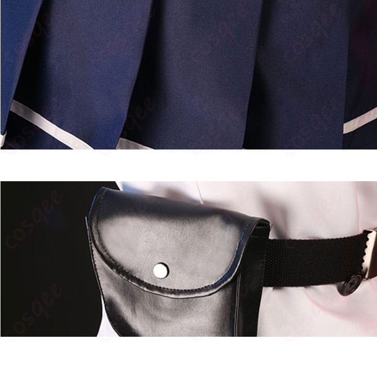 本城遊理 コスプレ衣装のスカートと腰帯装飾の細部。精緻なディテールで、コスプレに完璧。