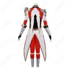 俺だけレベルアップな件 向坂雫の赤色アーマー風コスプレ 衣装一式で戦士の強さと美しさをまとう - 2枚目の画像（サムネイル）