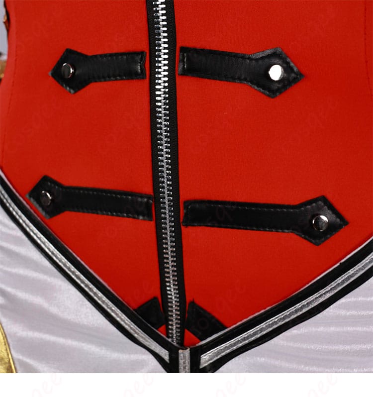 腰部の装飾ディテール。向坂雫コスプレ衣装の腰飾りやデザインが確認できる画像。