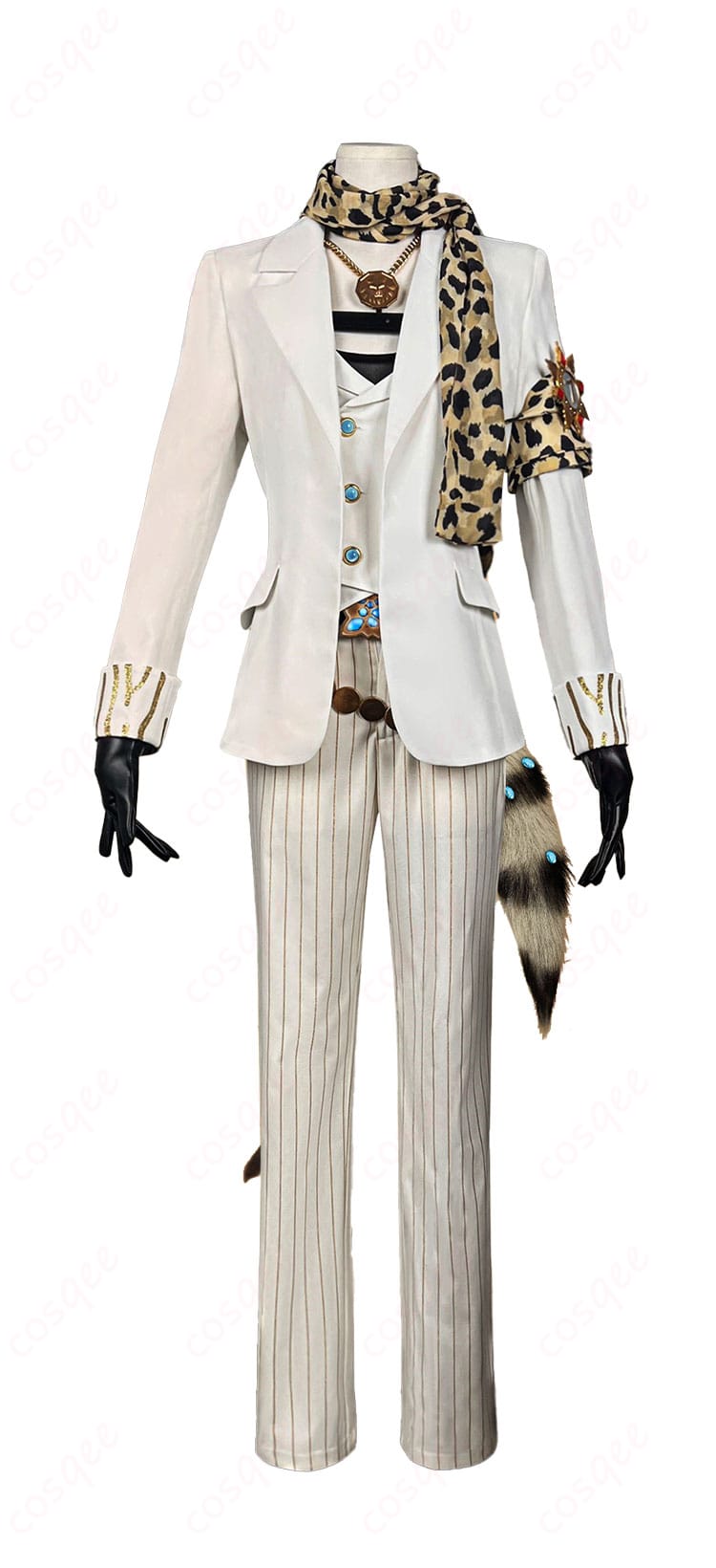 探鉱者(ノートン・キャンベル)コスプレ衣装正面。トゥルース&リーズニング「勝負師の独演」デザインの詳細。