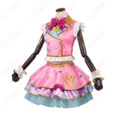 アイカツスターズ 虹野ゆめのピンクスターコーデで華やかに輝くコスプレ衣装 - 2枚目の画像（サムネイル）