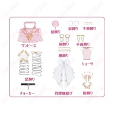 コードギアスのC.C.を可憐に纏うピンクドレス コスプレ衣装｜上品シルエットで写真映え - 5枚目の画像（サムネイル）