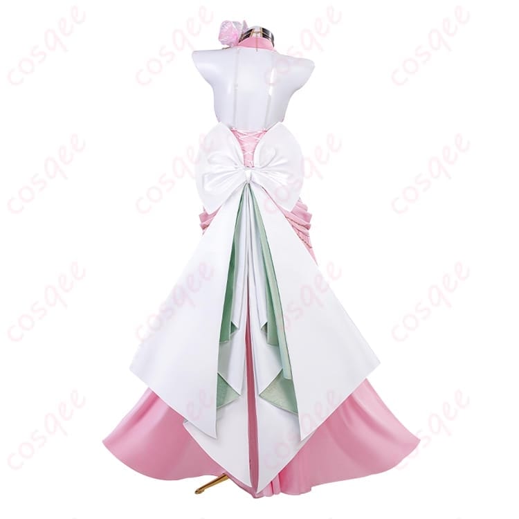 コードギアスのC.C.を可憐に纏うピンクドレス コスプレ衣装｜上品シルエットで写真映え - 3枚目の画像