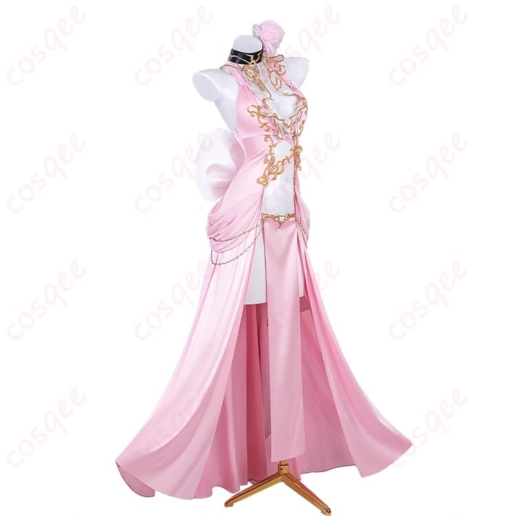 コードギアスのC.C.を可憐に纏うピンクドレス コスプレ衣装｜上品シルエットで写真映え - 2枚目の画像