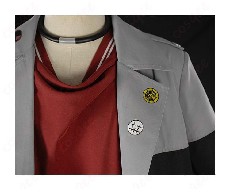 衣領装飾ディテール | エンジンのコスプレ衣装の美しい衣領装飾ディテール